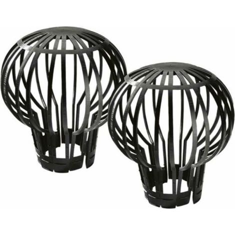 Filtre Pour Gouttiere - PVC - Compatible Gouttieres Carrées Et Rectangulaires 60 À 100 Mm - Pour Arrosage - Lot De 2 (1/3)
