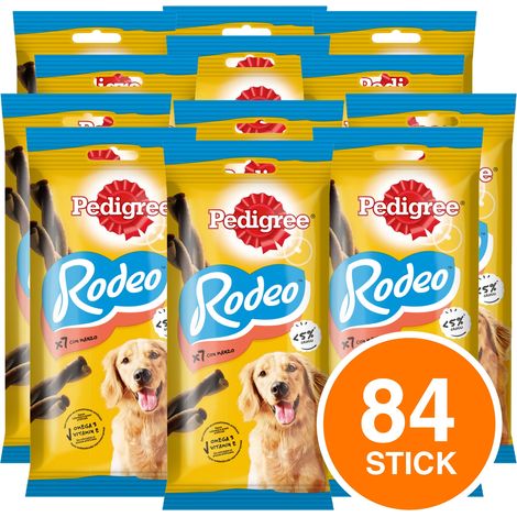 PEDIGREE RODEO 7 BASTONCINI SNACK PER CANE CON MANZO 123 GR