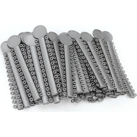 40 ligatures orthodontiques en silicone, ligatures dentaires élastomères (1/5)