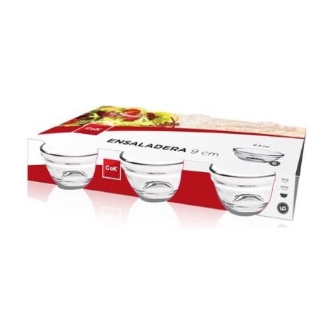 Set 6 Ciotoline ciotole coppette in vetro 6 cm