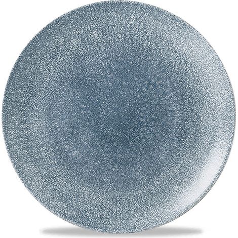 Assiette plate Raku Topaz Blue - 217 mm. - Finedine