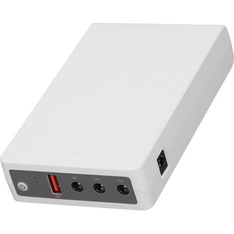 Mini batterie de secours UPS, alimentation Wifi sans interruption, 18000mAh DC 12V9V5V avec 3 adaptateurs pour Modem optique de caméra (1/5)