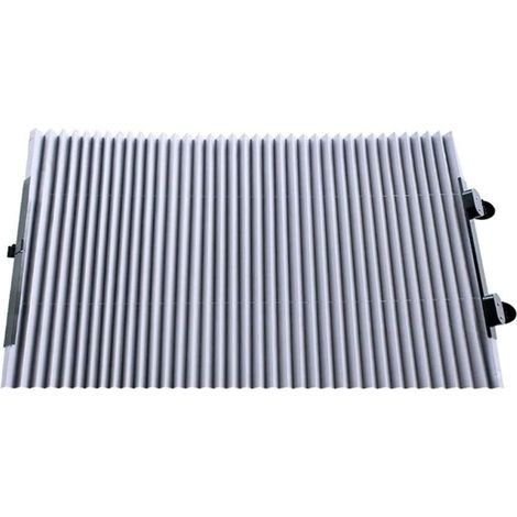 Auto-Sonnenschutz, automatisch einziehbarer Sonnenschutz für die Windschutzscheibe im Akkordeon-Stil – 46 cm für die Heckscheibe