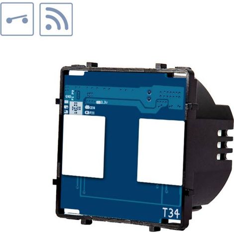Interruptor / Conmutador táctil + WiFi doble KOOB