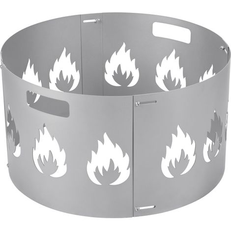 Randaco Funkenschutz, spritzschutzhaube, hitzebeständige, zusammensteckbare Brandschutzhaube, mit Griff, aus Eisen