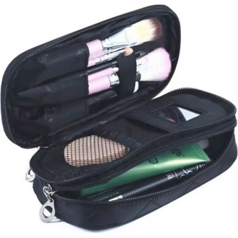 Petite trousse de maquillage, trousse de maquillage de voyage, trousse à cosmétiques pour femmes (1/5)