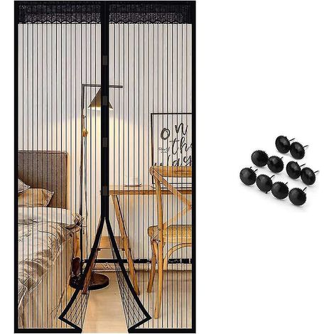 Moustiquaire magnétique 100x210cm pour porte et fenêtre (1/5)