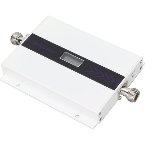 Répéteur de signal pour téléphone portable, amplificateur universel en aluminium, prise AC110-240VEU (1/5)