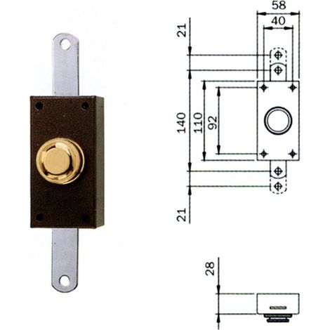 Iseo 910105 Deviatore Pomolo Int S/A