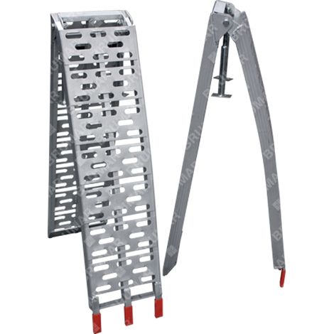 Paire de rampes de chargement pliantes en aluminium MAORI capacité de charge maximale 900 Kg