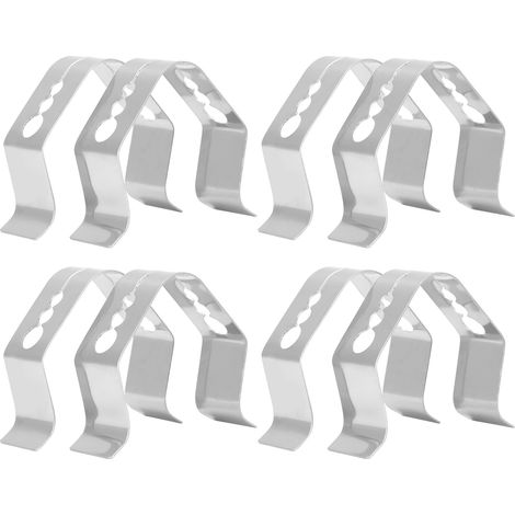 Lot de 8 supports de sonde universels pour thermomètre à viande, permettant de mesurer la température ambiante. Outil pour barbecue, four et gril. (1/5)