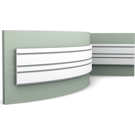 Carton complet de 6 panneaux Muraux 3D Flexible à motifs répétitifs W119F - L 200 x H 25 x L 2 cm - ORAC DECOR