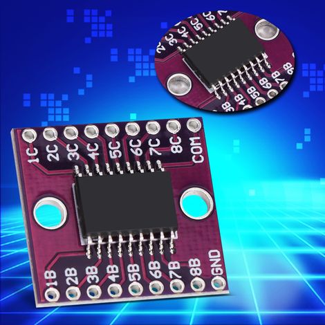 2 modules ULN2803A, tube Darlington, composant électrique de commande de courant et de tension élevés (1/5)