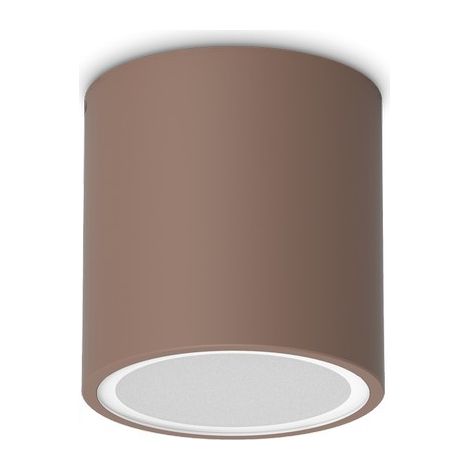Ideal Lux TECHO Spot encastrable extérieur en saillie de 9,5 cm couleur café IP54