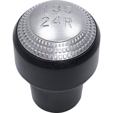 Pommeau de levier de vitesse pour Hyundai Getz Tucson, pommeau de levier de vitesse neuf, finition noire mate, 5 vitesses, monobloc, pommeau de levier de vitesse noir mat 5 vitesses, sensation d'origi (1/4)