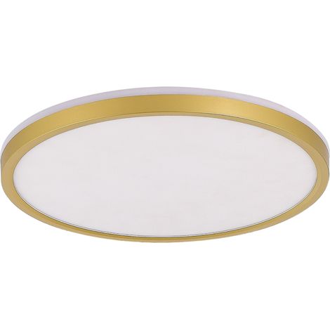 Plafoniera LED moderna oro/bianco tonda Ø50cm 50W CCT