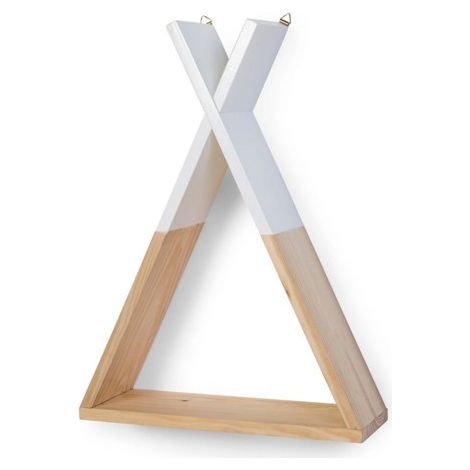 Étagère Tipi Enfant En Pin Atmosphera Blanc (1/5)