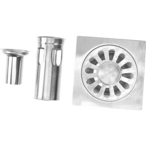 Stainless Steel Drain, Odor and Insect Repellent Bathroom Drain, Easy Installation, Durable (1/5)