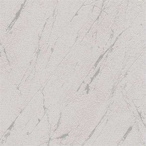 Stone tile wallpaper wall Profhome 393361 non-woven wallpaper textured in marble look and metallic highlights grey silver 5.33 m2 (1/5)