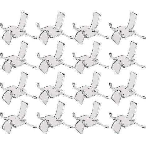 24 présentoirs en cristal, supports de présentation en acrylique, supports de rangement pour géodes transparentes-3.7x3.5CM-transparent (1/3)
