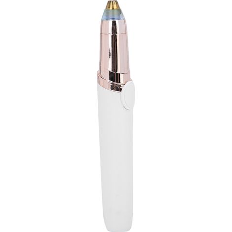 Tondeuse à sourcils électrique pour femme, sans fil, blanche (1/5)