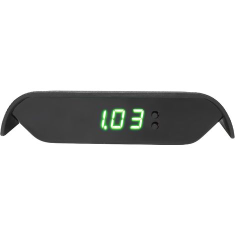Horloge de voiture lumineuse à énergie solaire, montre de voiture électronique de haute précision, sans fil, démarrage automatique, écologique. (1/5)