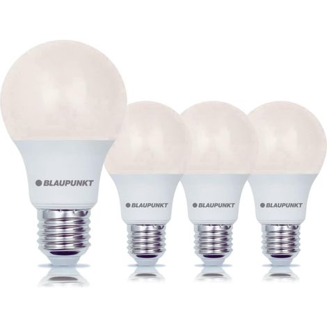E27 Ampoule Standard A60 6W 570 lm Blanc Chaud Dépolie, Lot de 4 (1/5)