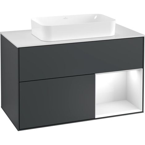 Villeroy & Boch G251GFHG Meuble sous-lavabo Finion G25 (1/2)