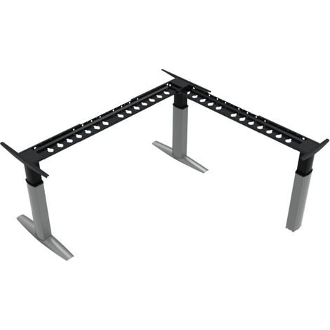 Piètement à réglage en hauteur électrique STIER pour bureau d'angle 501-23 (1/2)