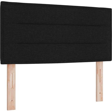 Tête de lit,Panneau décoratif Autre avec Tête de lit,Panneau décoratif Noir 90 cm tissu CFW5777959 (1/5)