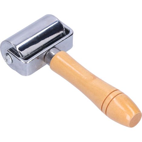 Kantenpresse für Lederarbeiten, Holzgriff, Fellprägung zum Kleben und Laminieren, DIYM 60 mm (1/5)