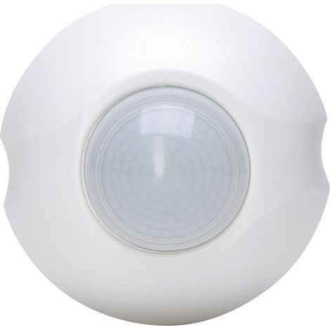 Kopp 822101035 Aufputz, Decke Bewegungsmelder 360 ° Relais Weiß IP44 (Aufputzmontage)/IP20 (Deckenmo