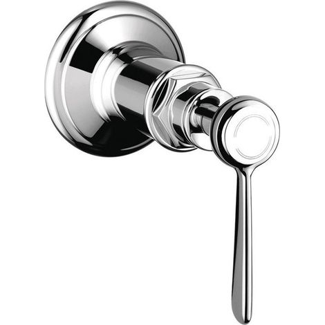 Set de finition pour robinet d'arrêt 1/2et 3/4poignée manette chroméé