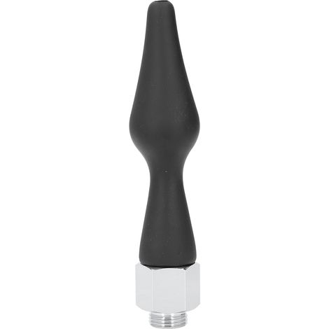 Système de douche nettoyante en silicone et alliage d'aluminium, lavement et douche vaginale avec embout d'eau portatif pour rinçage anal et tête de nettoyage vaginal pour hommes et femmes T3 (1/5)