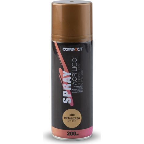 Vernice spray acrilica oro metallizzato 200ml