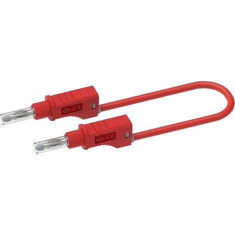 Electro PJP 2217/600V-CD1-100R Cavo di misura Spina a banana Spina a banana 1.00 m Rosso 1 pz. (1/3)