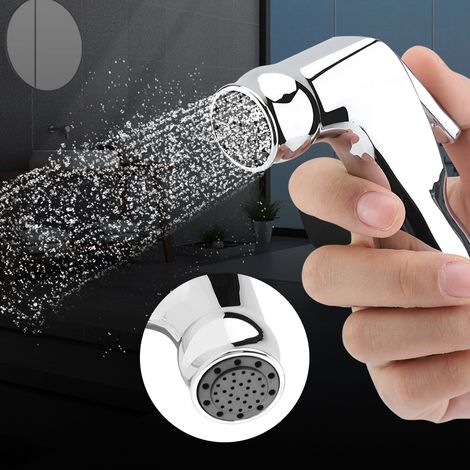 Douchette ABS pour Bidet, Tête de Pulvérisation pour Robinet de Cuisine, Chromé (1/5)
