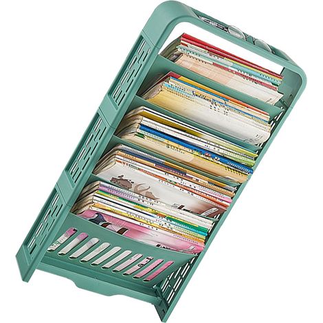 Bibliothèque à grande capacité et à plusieurs niveaux pour les salles de classe, les classes d'étudiants et un usage domestique - écologique et respectueuse de l'environnement. (1/5)