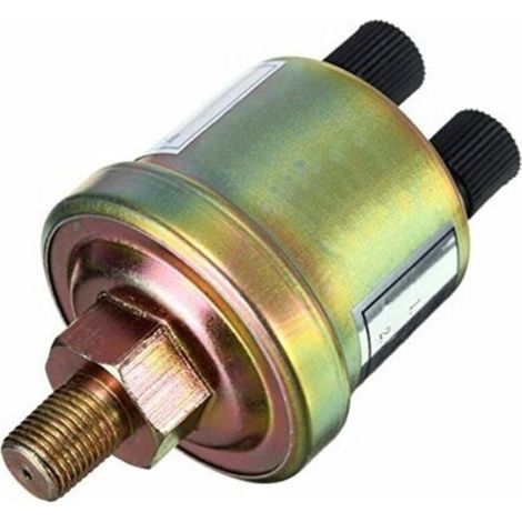 Esports MJJ 1/8 NPT capteur de pression d'huile indicateur de mesure de débitmètre de moteur (1/5)