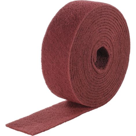 3M Scotch-Brite Schleifvlies-Rolle, 115 mm x 10 m, Vliesstruktur: 220