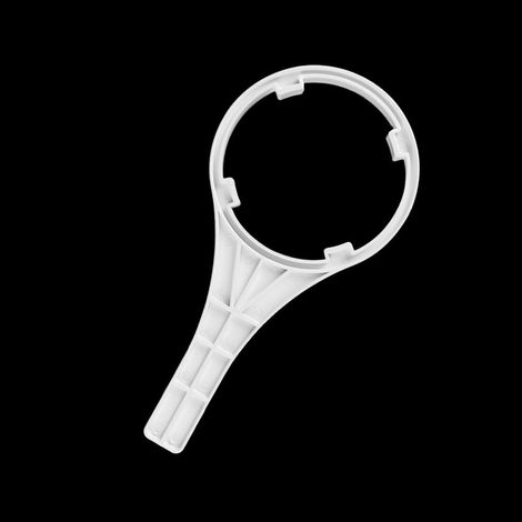 Zwei zylindrische Schlüssel für 10-Zoll-Flaschen, universelles Zubehör für Wasserfilter, Länge 240 mm.