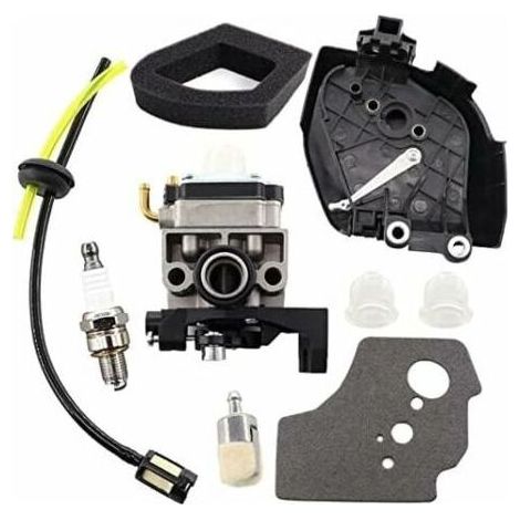 Carburateur Honda GX35 GX35NT HHT35S 1.3 CV – Kit complet avec filtre à air et tuyau d'essence – Remplacement efficace pour débroussailleuse (1/5)