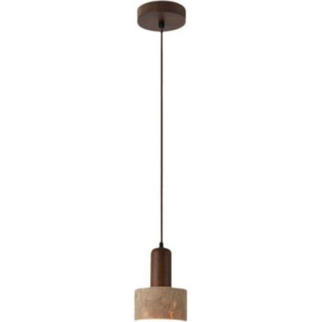 Suspension Led - Travertin Jaune - Intensité Réglable - 3 Couleurs - 110-240 V - Style Wabi Sabi - Pour Table Salle À Manger - 1 Pièce (1/5)