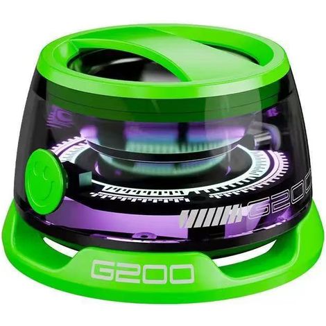 Mini altoparlante Bluetooth portatile - Illuminazione ambientale RGB, suono surround 3D, resistente all'acqua per doccia, camera da letto, bicicletta, auto e attività all'aperto, regalo ideale per ado (1/5)