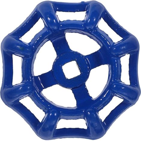 Poignée de Robinet en Métal Bleu pour Vanne D’eau, 1 Pièce (1/5)