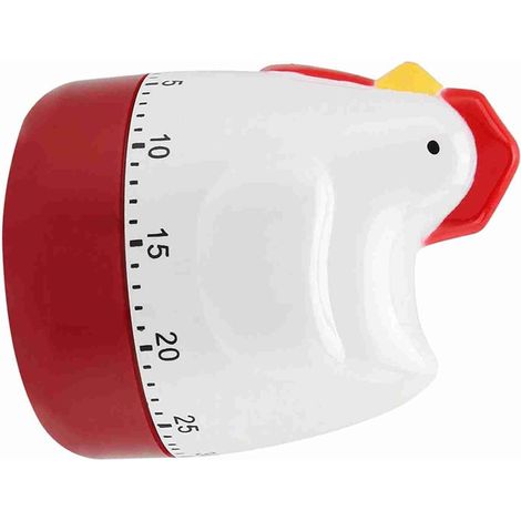 Minuteur mécanique pour poulet, réveil de cuisine charmant la (1/4)