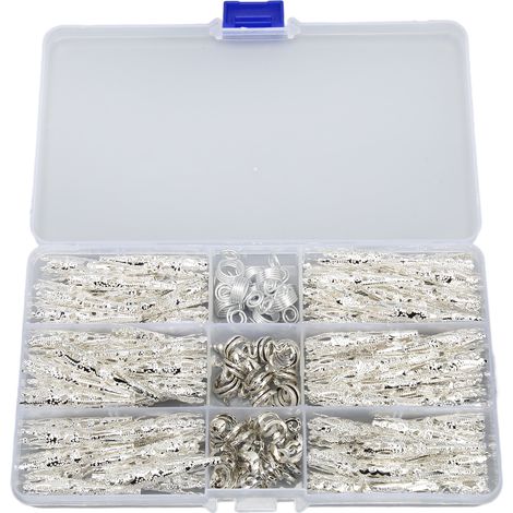 Anneaux pour Dreadlocks, Formes Variées, Alliage Raffiné, Ressorts de Coiffure, Bijoux de Tresse, Lot Multiple (1/5)