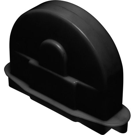 Scatola da lavoro in plastica grande Pr03 nero