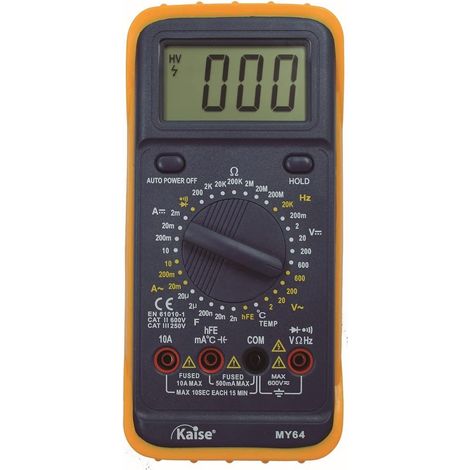 KAISE MY-64 Multimètre numérique