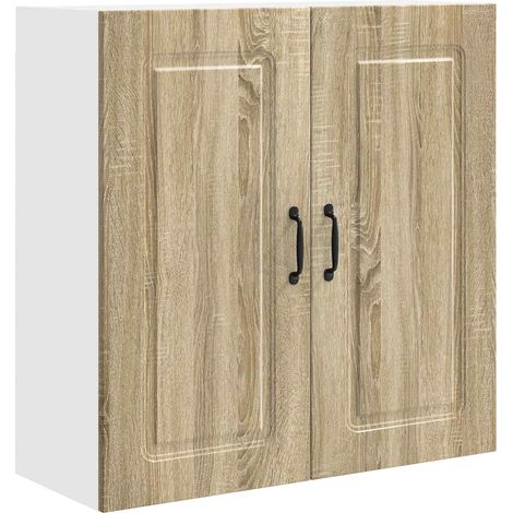 Maison Exclusive - Panel de lavaplatos Kalmar Roble Sonoma 80 x 3